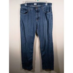 Hudson Mens Relaxed Fit Straight Leg Medium Wash Jeans Size 38